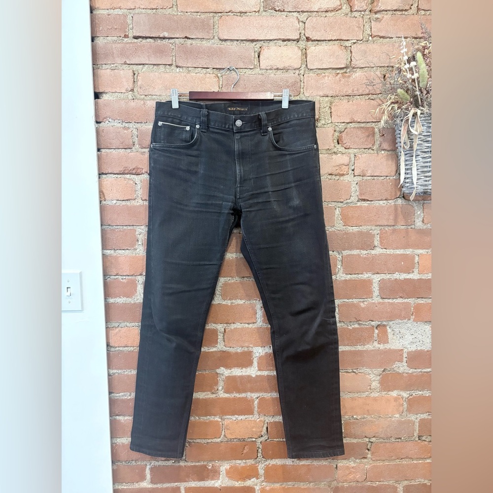 Men's Black Nudie Jeans